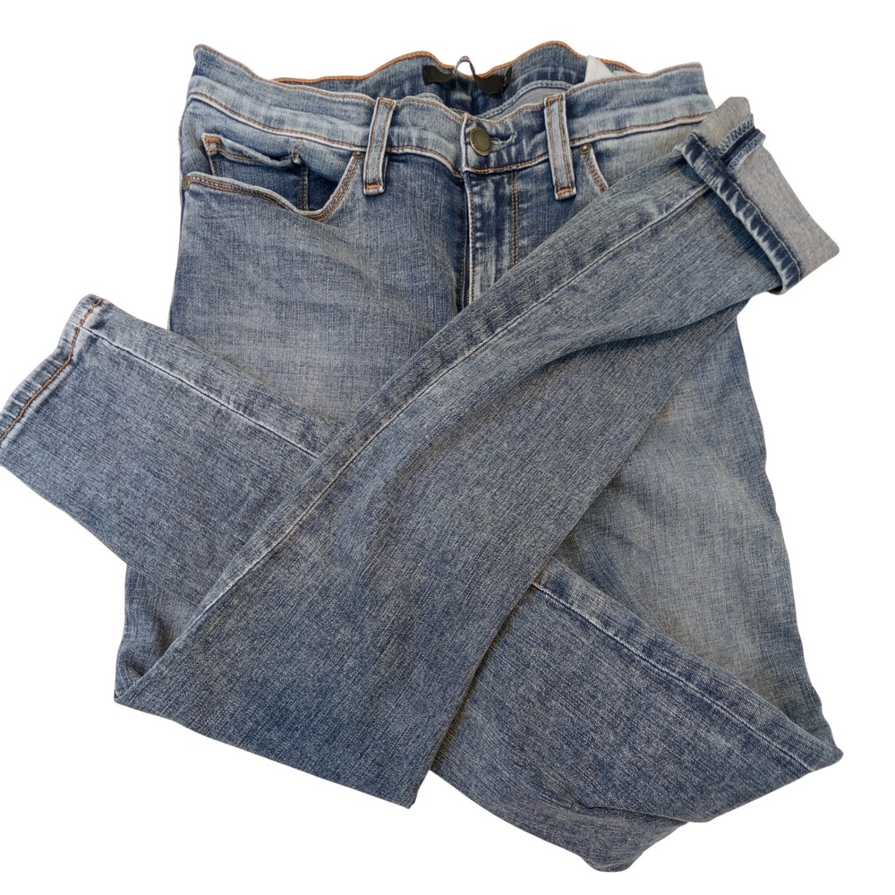 Hudson Barbara High-Rise Super Skinny Jeans Blue Medium Wash WHA407DLV Size‎ 29